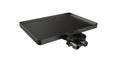 Mount Plus TB-FTRAY Universal Plastic Tray For Microphone Stand, Tablet Cart | Clamp on Rod Holders | Suitable for Pole Size 1.5 CM to 3.5 CM (Stand NOT Included)