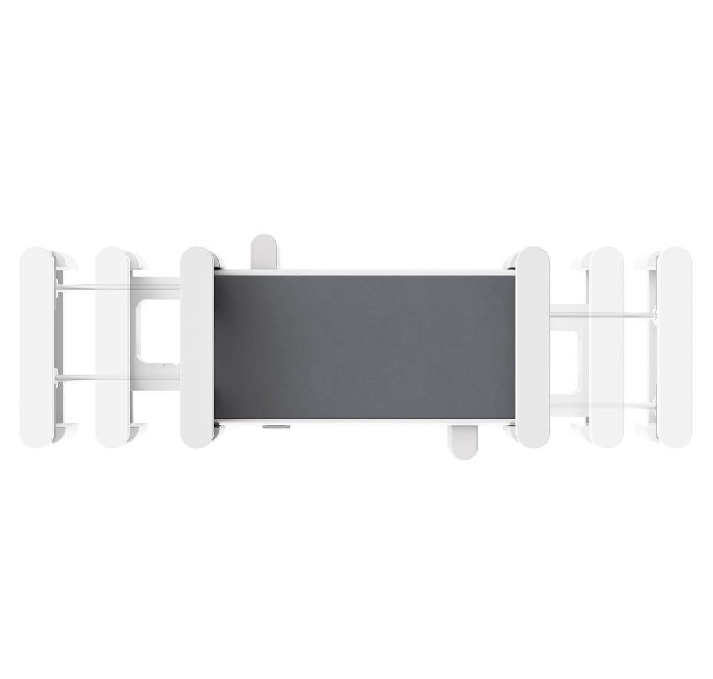 Mount Plus VESAT01 Universal VESA Tablets Mount Adapter for IPad, IPad Pro, Tablets, Portable Monitors Display On Monitor Arm | VESA 75x75 Max 15" Screen