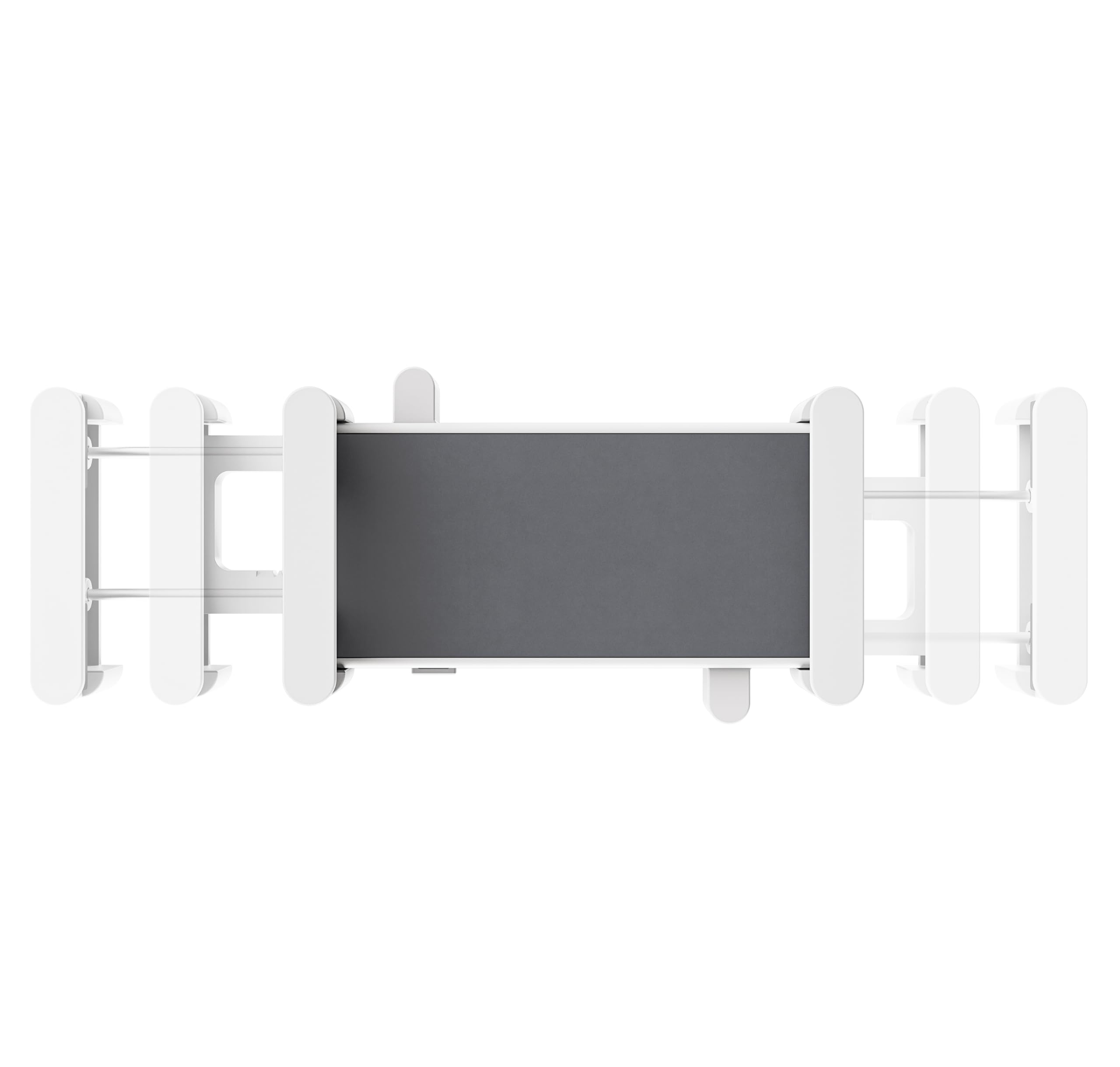 Mount Plus VESAT01 Universal VESA Tablets Mount Adapter for IPad, IPad Pro, Tablets, Portable Monitors Display On Monitor Arm | VESA 75x75 Max 15" Screen