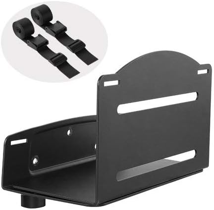 MED02-C2 Medical Wall Mount Workstation with Folding Keyboard Tray | Large Sliding Mouse Pad | Height Adjustment Space Save Folding Design for 17"-35" Screen | Scanner Holder With CPU Wall Mount
