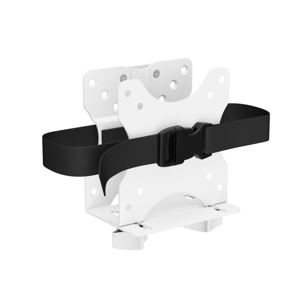 MB-C13-2C Lightweight Medical Trolley Cart for 17" to 32" Monitor with Keyboard Table, Basket, Scanner Holder for Hospital Clinic Dental Office Home Office | Height Adjustable with Mini CPU Mount