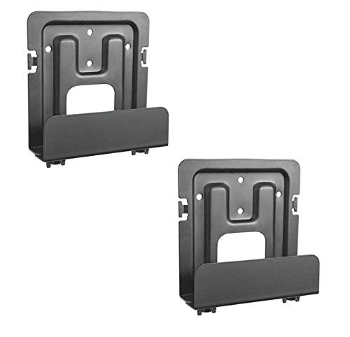 Mount Plus Streaming Media Player Wall Mounting Bracket for Most Small Devices Up to 2.2 lbs. - Apple TV, Roku, Fire TV, etc