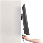MountPlus MP-PLB-41 Ultra Slim Fixed TV Wall Mount Bracket 55-80 Inch LED, LCD Plasma TVs up to VESA 800 x 400mm 165 LBS Loading Capacity (1" Low Profile TV)